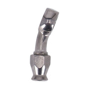 Goodridge 3/8" (10mm) Banjo Fitting 20 Degree Bend. SS