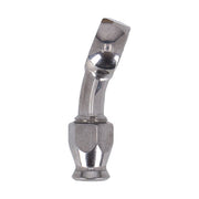 Goodridge 7/16" (11mm) Banjo Fitting 20 Degree Bend. SS