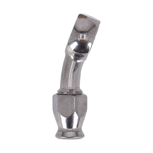 Goodridge 7/16" (11mm) Banjo Fitting 20 Degree Bend. SS
