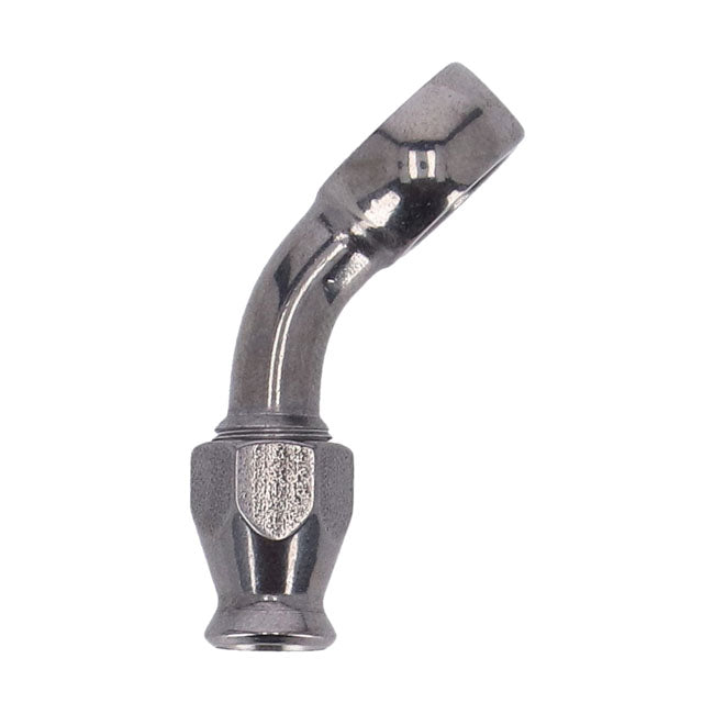 Goodridge 3/8" (10 mm) Banjo Fitting 45 Degree Bend. Ss