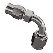 Goodridge Hose End 90 Degree Bend Tube. Stainless Steel