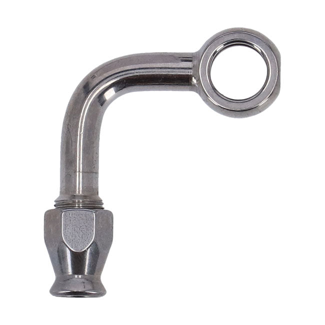 Goodridge 3/8" (10mm) Banjo Fitting 90 Degree Side Bend