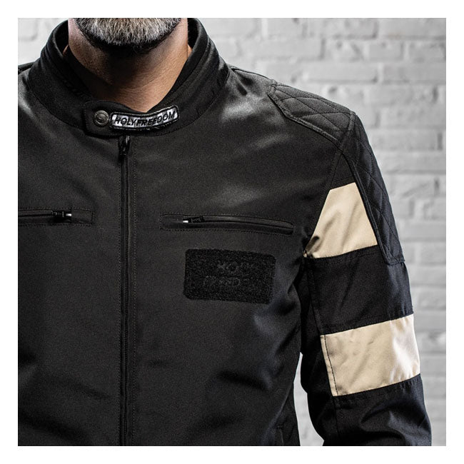 Holy Freedom Prison Jacket Black/Off White – S