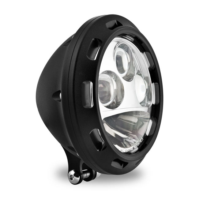 Pm 5-3/4 Inch Apex  LED Headlamp for 84-15 FXST & Custom Applications With Bottom Mount