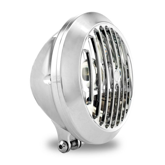 Pm 5-3/4 Inch Grill LED Headlamp for 84-15 FXST & Custom Applications With Bottom Mount