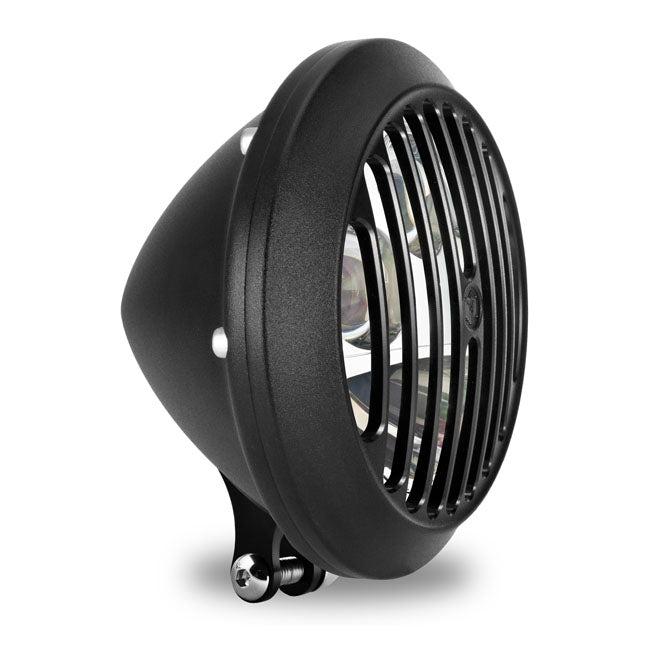 Pm 5-3/4 Inch Grill LED Headlamp for 84-15 FXST & Custom Applications With Bottom Mount