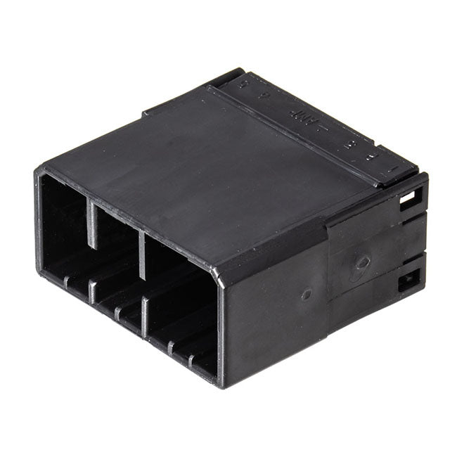 Namz AMP Multilock Connector. Black, Receptacle, 12-Pins – Universal