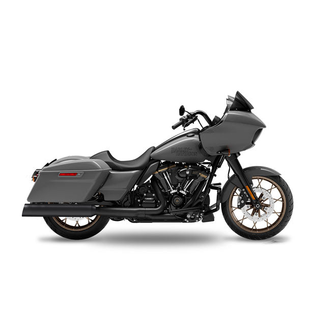 Fl-Double Slip-Ons Black, Billet Slash Up End Cap