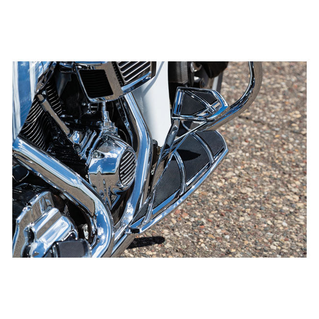 Kuryakyn Phantom Brake Pedal Pad. Chrome – 1997–2025 Electra Glide; Road Glide…