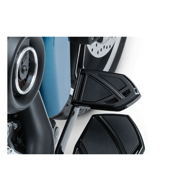 Kuryakyn Phantom Brake Pedal Pads. Gloss Black – 1997–2025 Electra Glide; Road Glide…