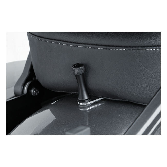 Kuryakyn Extended 1/4"-20 Seat Screw. Satin Black – All 1996–2025 H-D Models with 1/4"-20…