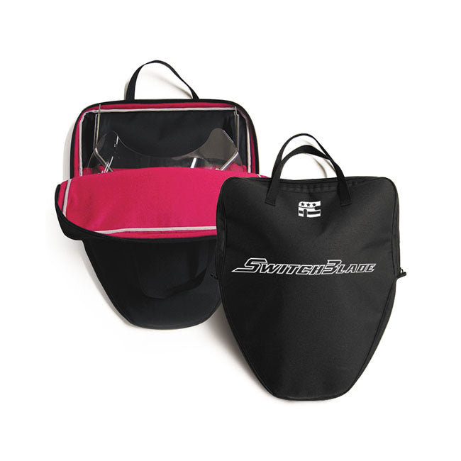 National Cycles 'Switchblade' Windshield Storage Bag - Black for Switchblade 2-UpÃ¢Â®, ChoppedÃ¢â€žÂ¢, ShortyÂ® Or DeflectorÃ¢â€žÂ¢ Windshields.