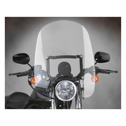 National Cycle NC Spartan® Quick Release Windshield - Clear, 16.25" High – XL Sportster Models
