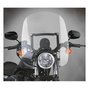 National Cycle NC Spartan® Quick Release Windshield - Clear, 18.50" High – XL Sportster Models