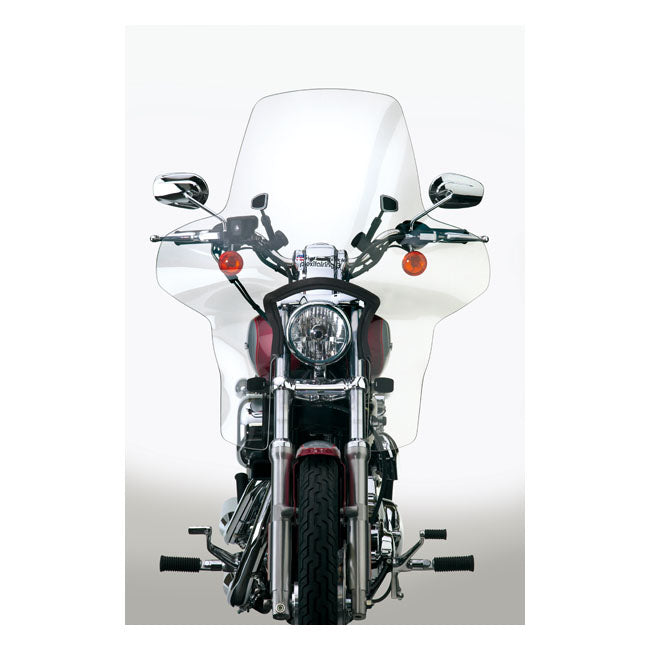 National Cycle NC Plexifairing™ 3 Windshield - Clear – 1957–2020 XL Sportster; 1993–2005 Dyna…