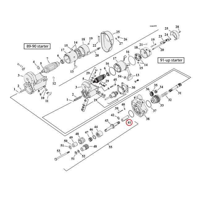 MCS Coupling, Starter Motor to Starter Shaft Extension – 1990–2006 Big Twin