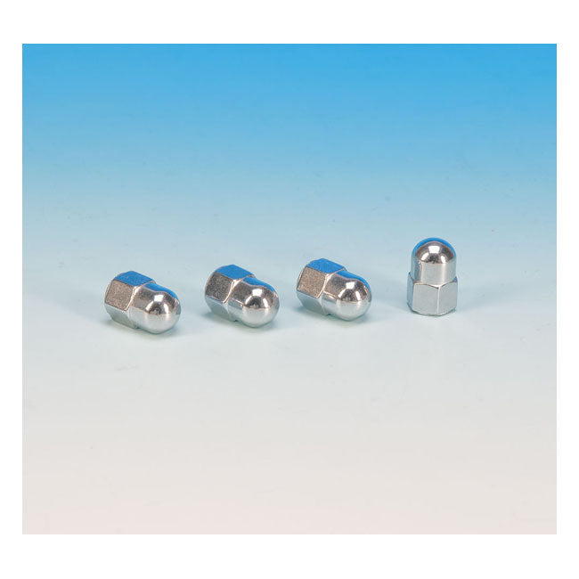 James Gaskets Acorn Nuts. Chrome – 1966–1984 Shovel