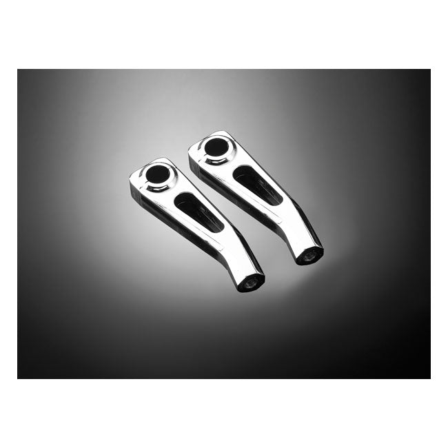 MCS Tech Glide Risers for 1" (25,4mm) Bars. 6" Rise. Chrome – 1" (25.4mm) and 7/8" (22mm) Handlebars