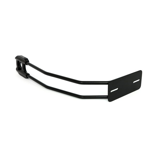 MCS Behind Tire License Plate Holder, Axle Mount. Black – Universal