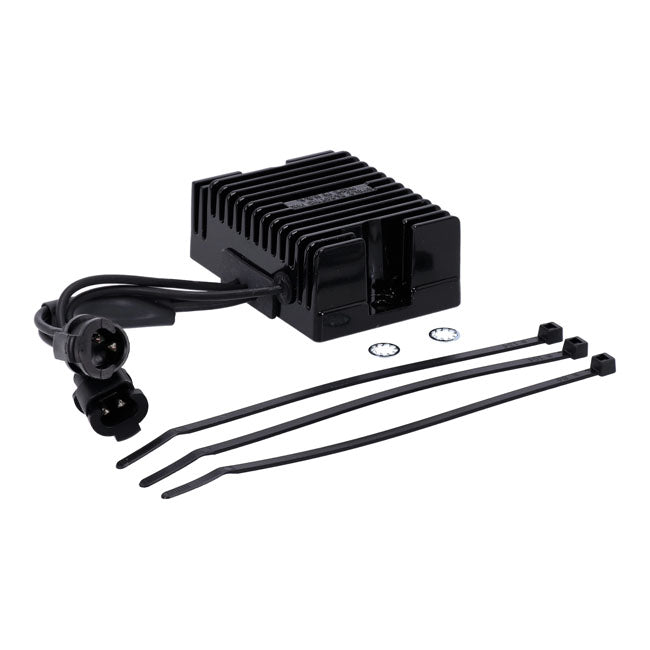 Cycle Electric Voltage Regulator/Rectifier. Black – 2007–2008 XL Sportster