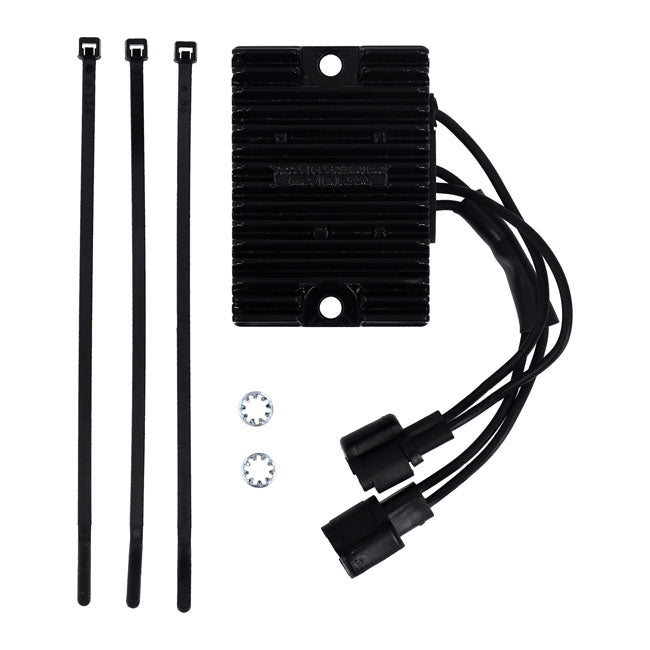 Cycle Electric Voltage Regulator/Rectifier. Black – 2007–2008 XL Sportster