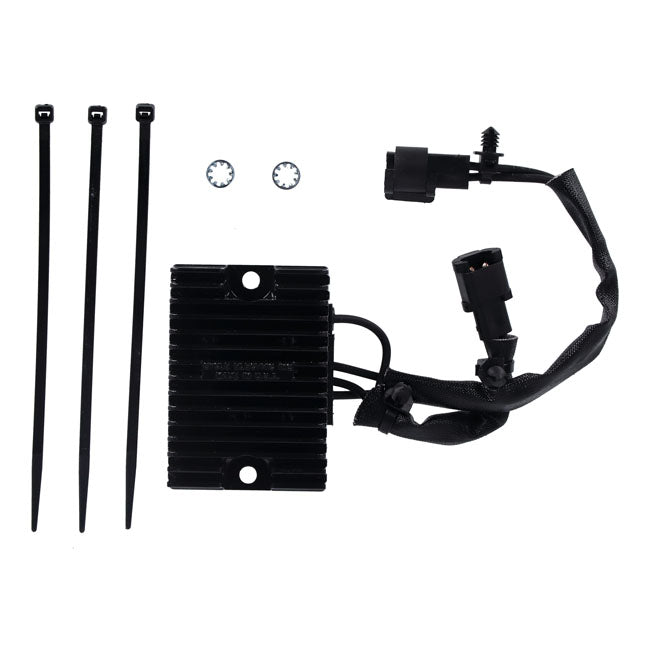Cycle Electric Voltage Regulator/Rectifier. Black – 2009–2013 XL Sportster; 2008–2012 XR1200