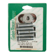 Gardner-Westcott Rear Belt Pulley Mount Kit, Hex Chrome – 1987–1999 Big Twin; 1980–1983…