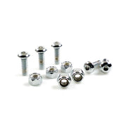 Gardner-Westcott Brake Rotor Bolt Kit, Chrome Button – Front: 1984–2025 Big Twin; 1984–2022 XL…