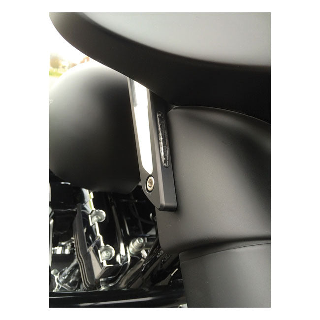 Atomik Bagger LED Turn Signal Front for 96-20 Flt/Touring (Excl. FLTR Road Glide Models)