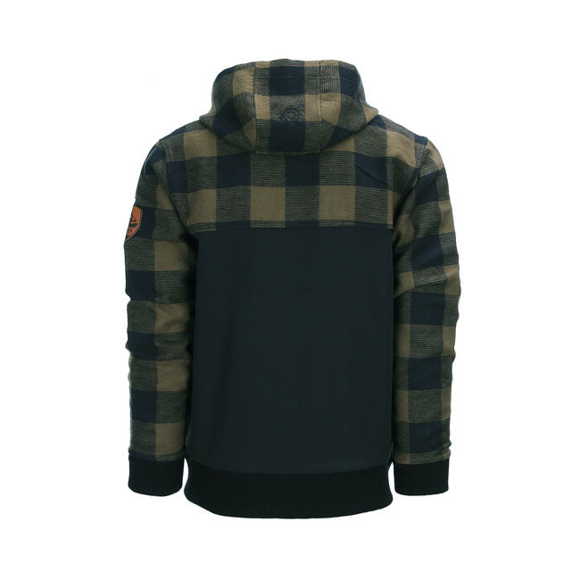 Army Surplus Lumbershell Jacket Black/Olive – S