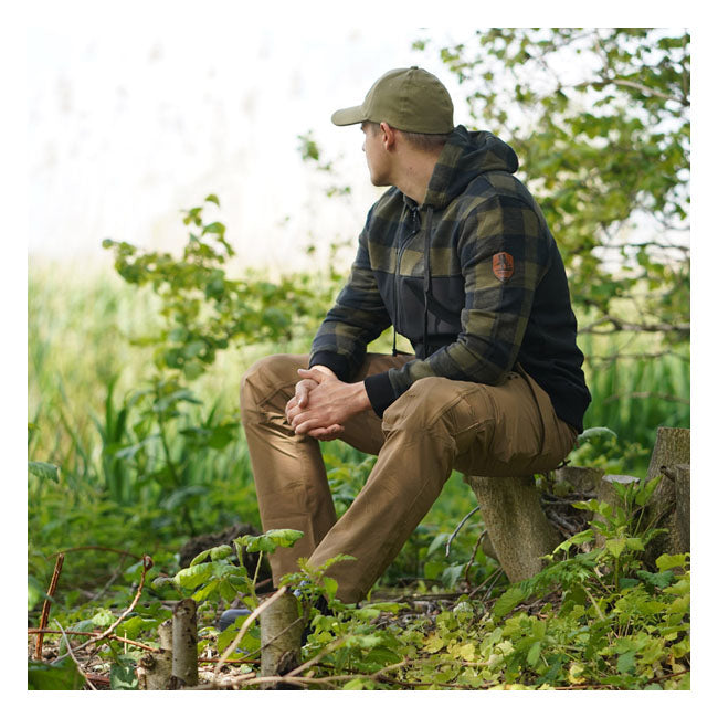 Army Surplus Lumbershell Jacket Black/Olive – S