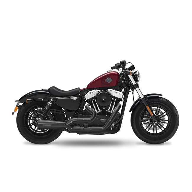 2 In 1 Short Exhaust System. Matte Black