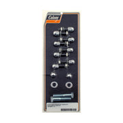 Colony Rear Fender Rail Screw Kit. Chrome – 1958–1980 FL; FLH