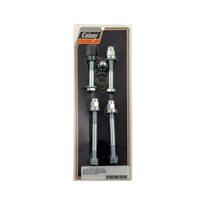 Colony Motor Mount Bolt Kit. Acorn. Lower – 1936–1984 Big Twin