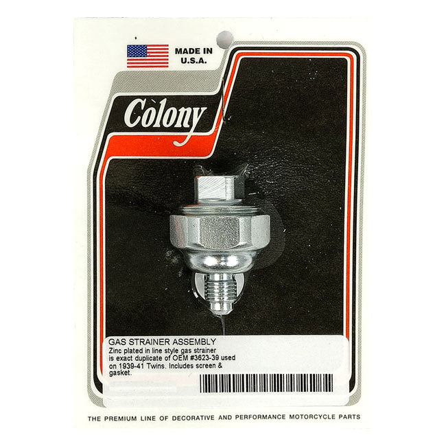 Colony Gas Strainer. Zinc – 1939–1941 H-D