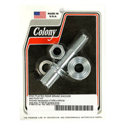 Colony Brake Anchor Pivot Bolt Kit – 1952–1972 K; KH; XL Sportster