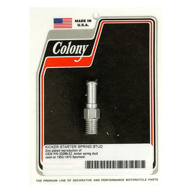 Colony Kickstart Return Spring Stud. Zinc – 1952–1956 K; KH Model; 1957–1970 XL…