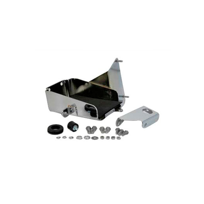 MCS Battery Carrier Tray. Chrome – 1967–1977 XLH