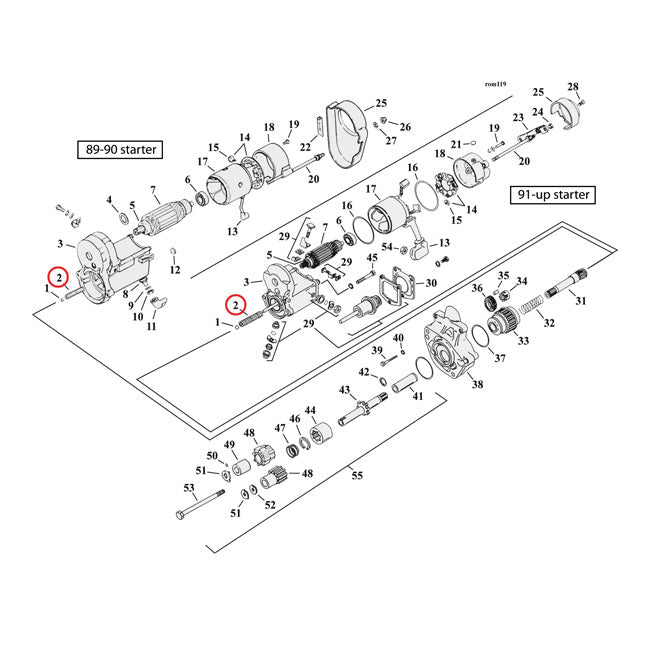 MCS Return Spring, Starter Motor Solenoid – 1989–1990 Big Twin; 1981–1990 XL…