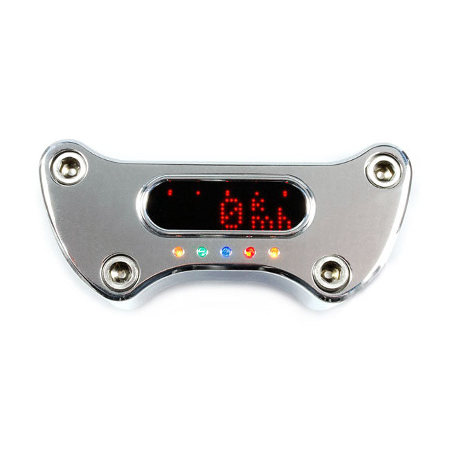 Motogadget Riser Bracket for Motoscope Mini. Polished – Various 1973–2024 Big Twin; 1973–2022 XL…