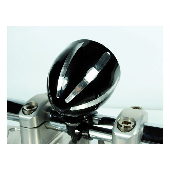 Motogadget Tiny Mount Cup ''Grooved'' 1". Black CC – Mount Motoscope Tiny to 1" Handlebars