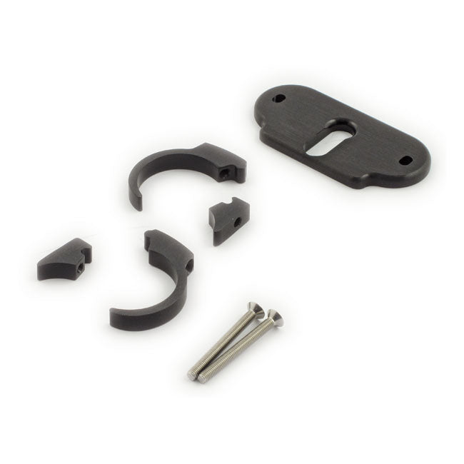Motogadget MSM Combi Bracket Clip Kit. 1". Black
