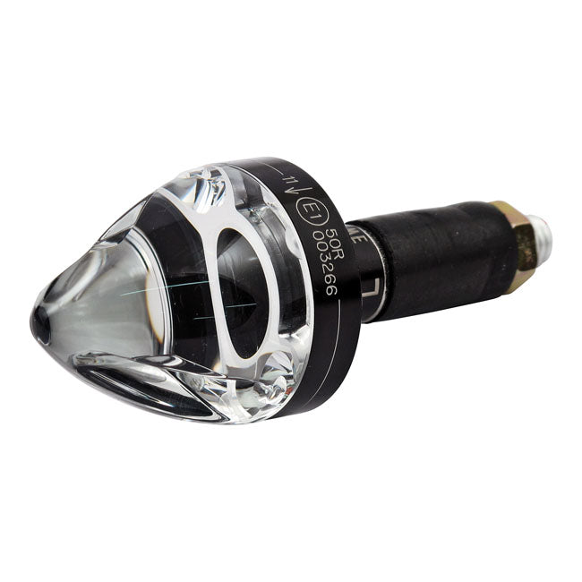 Motogadget Mo.Blaze Cone In-bar Turn Signals. Black – Universal