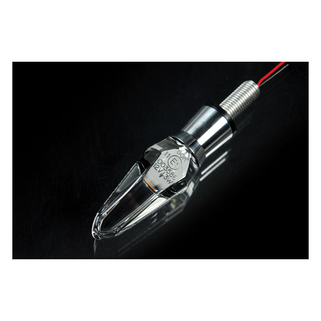 Motogadget Mo.Blaze Ice LED Turn Signals. Polished – Universal