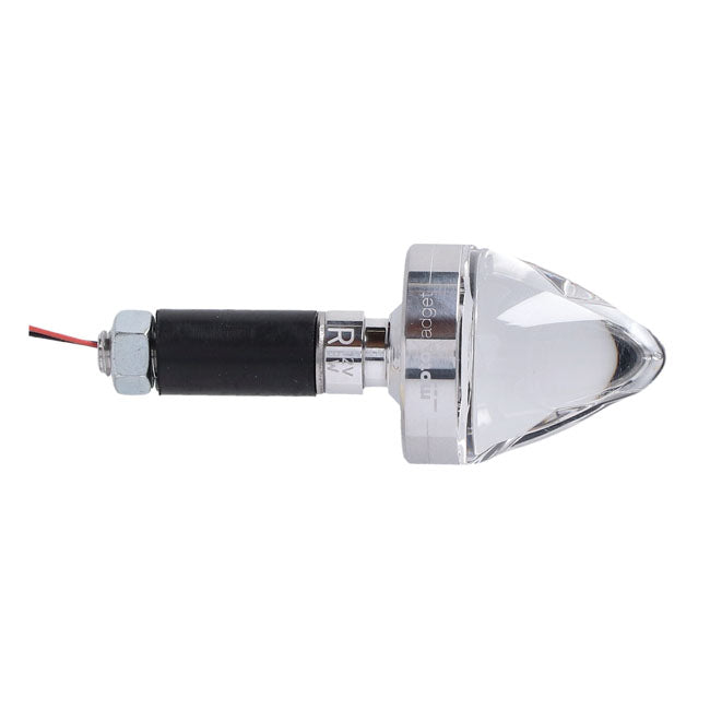 Motogadget Mo.Blaze Cone In-bar Turn Signals. Polished – Universal