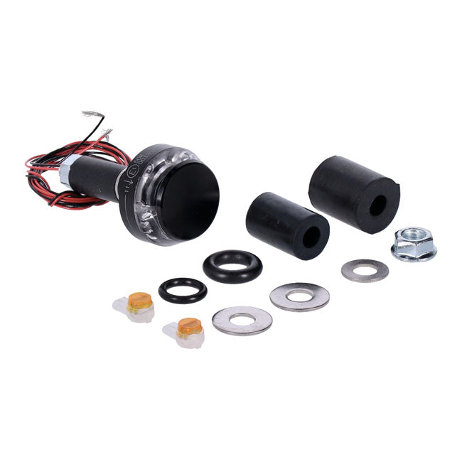 Motogadget Mo.Blaze Disc LED Turn Signal. Black, Left – Universal