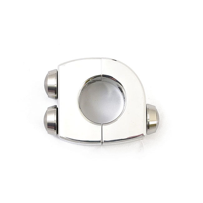 Motogadget Mo. Switch 3 Push Button Housing 1" H/B, Polished for Fits 1" (25.4mm) Diameter Handlebars.