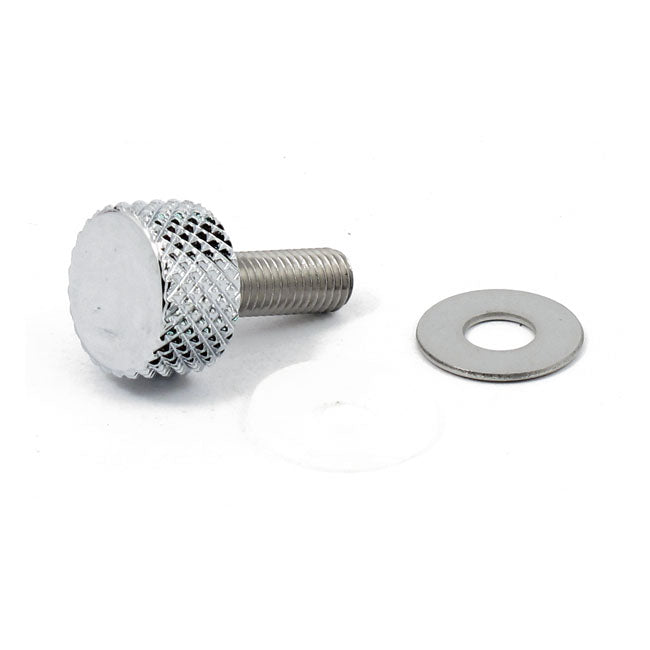 MCS Thumb Screw Kit for Seats. Low Profile – Most 1973–1995 H-D Models