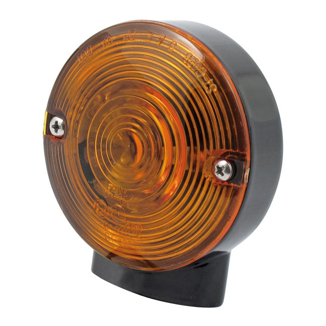 MCS 86-Up Style FL LED Turn Signals. Front. Gloss Black – 1986–2015 FLT/Touring; 2016–2022 FLHR/C…