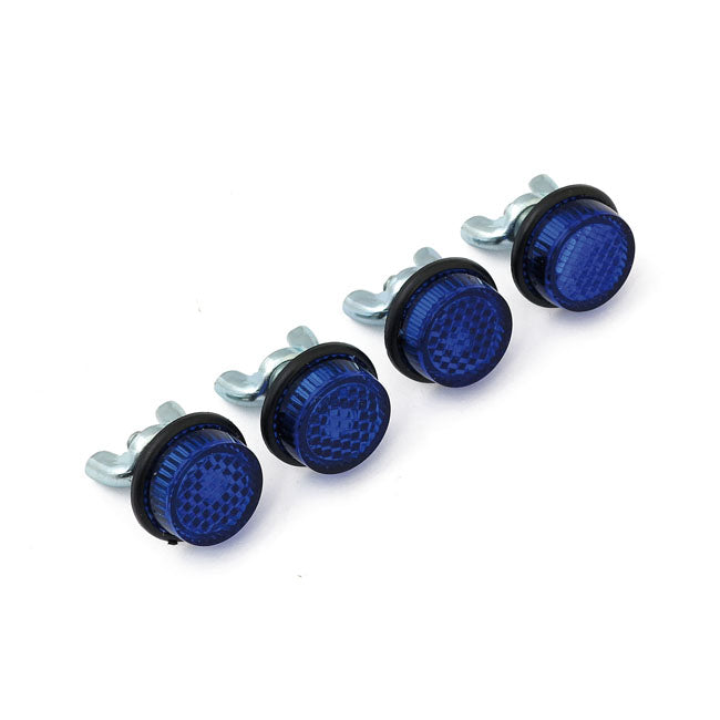 Chris Products Mini Safety Reflector. Blue